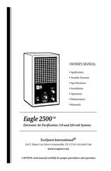 Ecoquest Eagle 2500 Manuals | ManualsLib