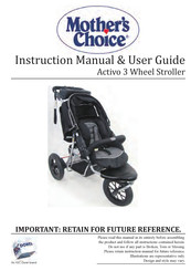 mothers choice 3 wheel stroller out and about