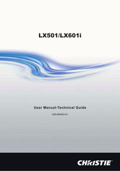 Christie LX601i Manuals | ManualsLib