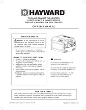 Hayward H400FD Manuals | ManualsLib