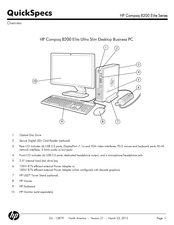 Hp Compaq 00 Elite Convertible Minitower Manuals Manualslib