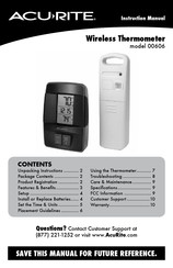 Acu Rite 604 Weather Radio User Manual Manualzz