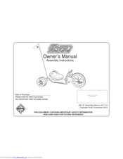 huffy green machine manual