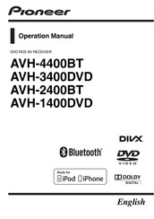 Pioneer AVH-2400BT Manuals | ManualsLib