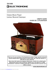 Electrohome EA1409 Manuals