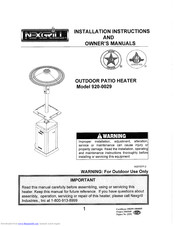 Nexgrill 920 0029 Manuals