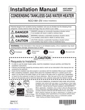 Noritz NCC1991-DV Manuals ncc wiring diagram 