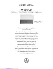 Jl Audio Im700 5 Owner S Manual Pdf Download Manualslib