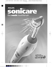 philips sonicare hx684p manual