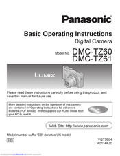 Panasonic DMC-ZS40 Manuals | ManualsLib