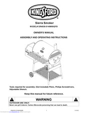 Kingsford Sierra Owner S Manual Pdf Download Manualslib