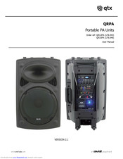 qtx qr10pa portable active pa speaker