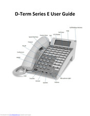 Nec DTERM SERIES E Manuals | ManualsLib