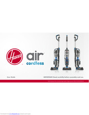 Hoover Air Cordless User Manual Pdf Download Manualslib