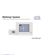Home Comfort Zones Mytemp System Manuals