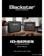 Blackstar ID:30TVP Manuals