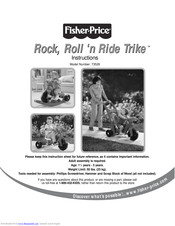 fisher price rock roll n ride trike manual