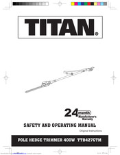 titan pole hedge trimmer ttb427gtm