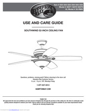 Hampton Bay Southwind 52371 Manuals