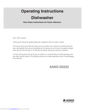 Asko D5233 Manuals | ManualsLib