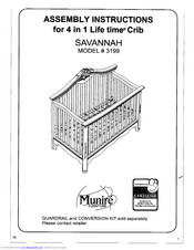 munire urban crib conversion kit