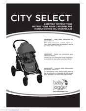 city select double stroller assembly