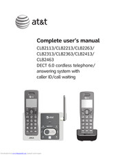 At&t CL82313 Manuals | ManualsLib