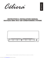 Celiera DUCTLESS MINI SPLIT AIR CONDITIONING SYSTEMS Manuals | ManualsLib