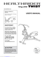 tony little total body trainer treadmill manual