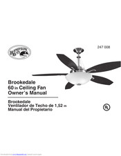 Hampton Bay Brookedale Owner S Manual Pdf Download
