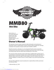 monster moto 80 mini bike