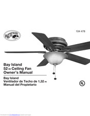 Hampton Bay Brookedale Ceiling Fan