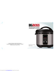 Big Boss STAINLESS STEELPRESSURE COOKER Manuals