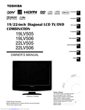 Toshiba 22lv505 22 Lcd Tv Manuals Manualslib