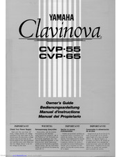 Yamaha Clavinova CVP-65 Manuals | ManualsLib