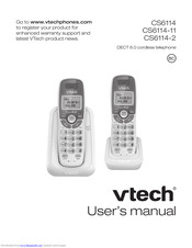 Vtech CS6114 Manuals