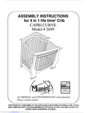 munire urban crib conversion kit