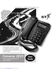 converse 325 phone manual