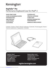 Kensington KeyFolio Pro Manuals