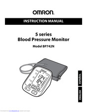 Omron BP742N Manuals | ManualsLib