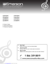 Emerson LF320EM4 Manuals
