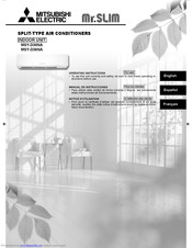 Mitsubishi electric Mr.Slim MSY-D30NA Manuals | ManualsLib