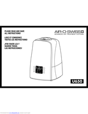 Air-o-swiss U650 Manuals | ManualsLib