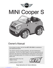 kid trax mini cooper parts