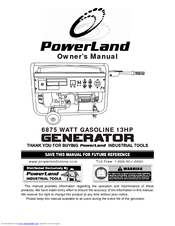 Powerland PD6500E Manuals | ManualsLib