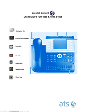 Alcatel Lucent 4039 Phone User Manual