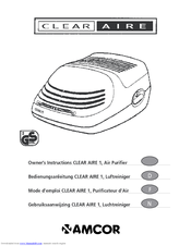 Amcor Clear Aire 1 Manuals | ManualsLib
