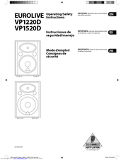 behringer eurolive vp1520d