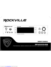 Rockville RPA6000USB Manuals | ManualsLib