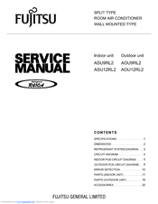 Fujitsu ASU12RL2 Manuals | ManualsLib